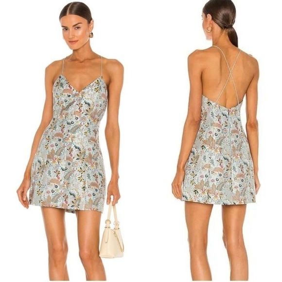 Alice + Olivia Dresses & Skirts - Alice + Olivia Floral Mini Dress - Multicolor
#8175